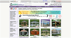 Desktop Screenshot of gazebocreations.com